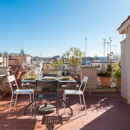 Spanish Steps Amazing Terrace Daire Roma Dış mekan fotoğraf