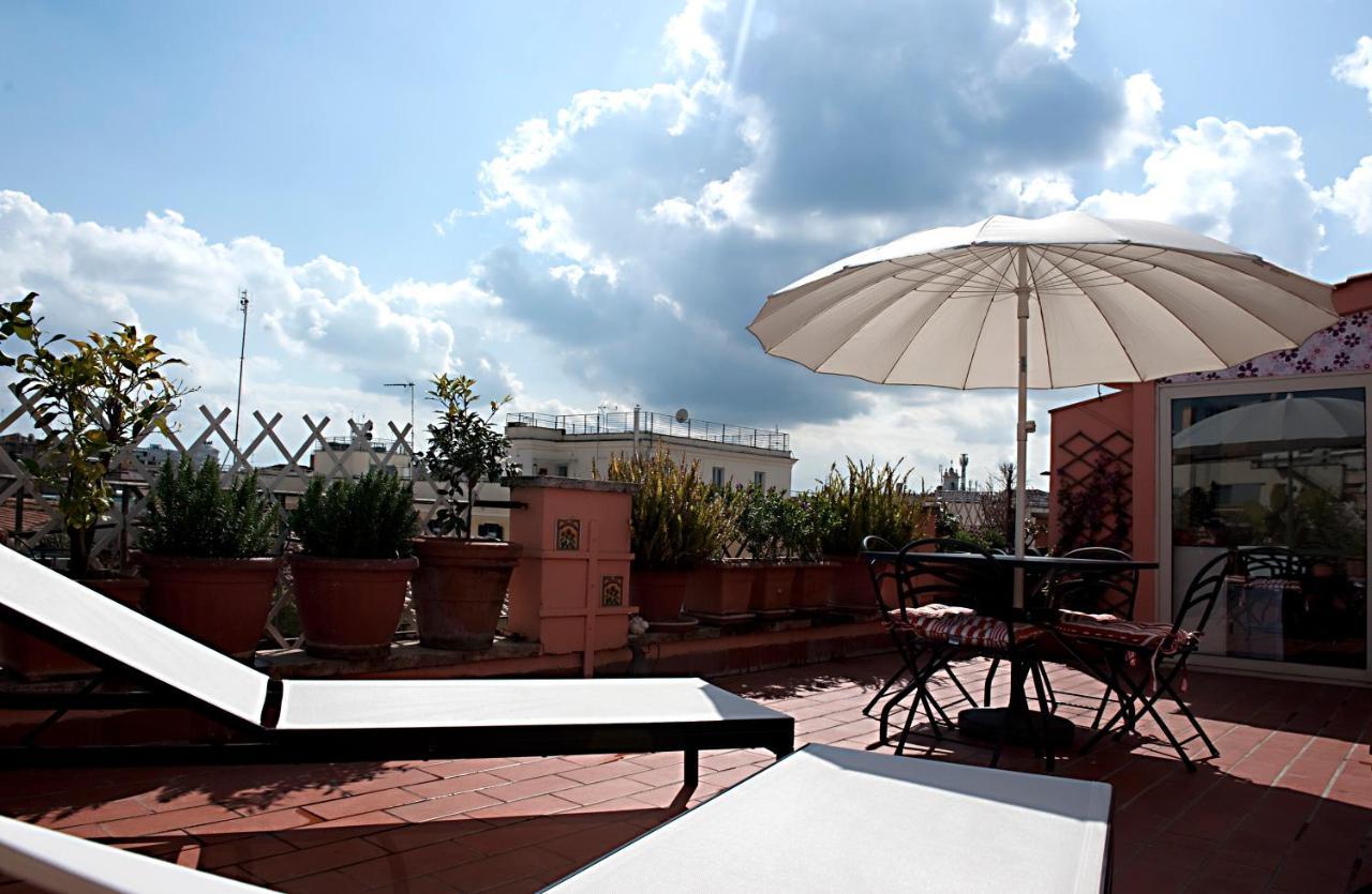 Spanish Steps Amazing Terrace Daire Roma Dış mekan fotoğraf